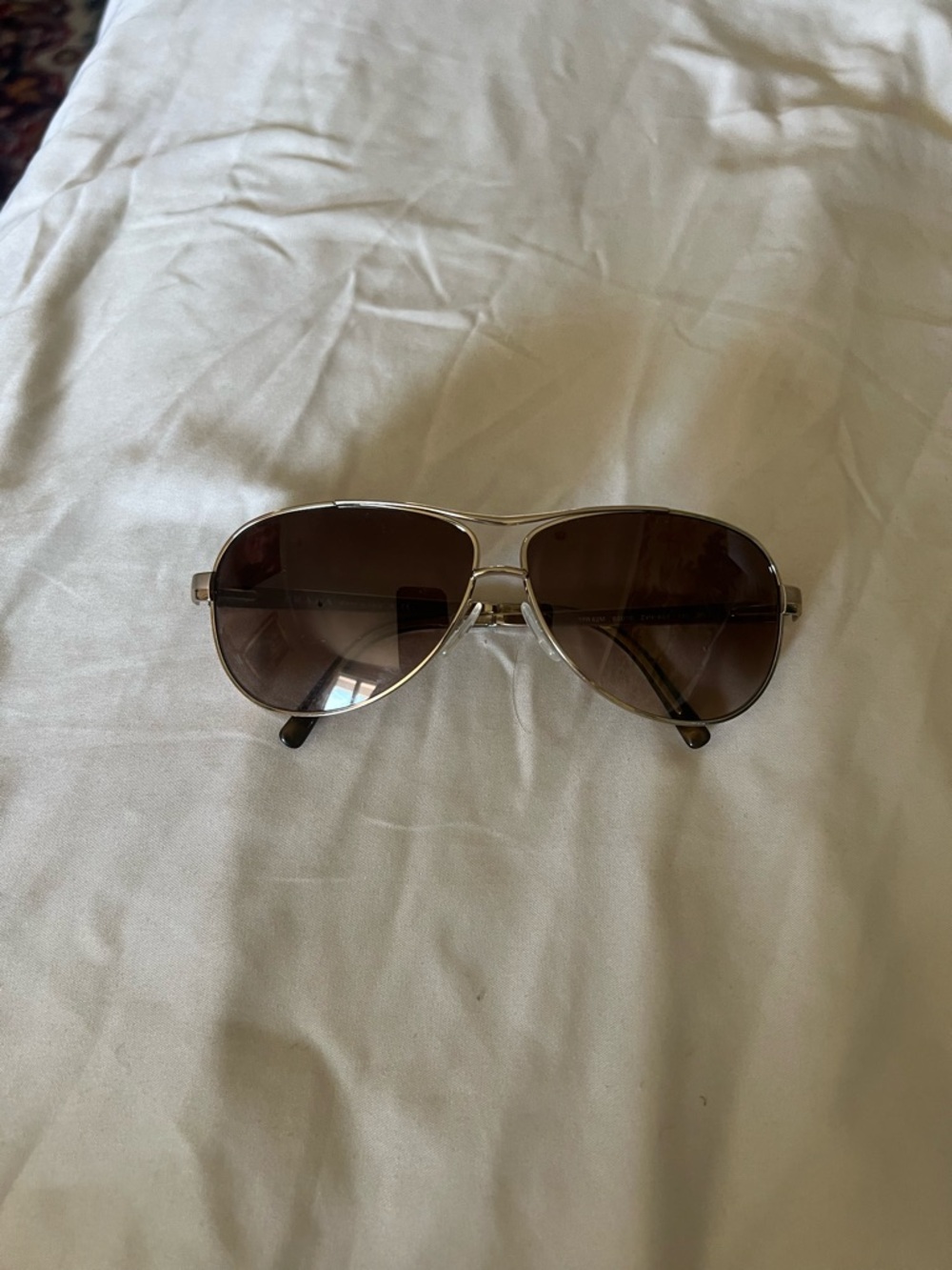 Prada Men's Aviator Sunglasses in Brown and Gold - Picture 8 of 13